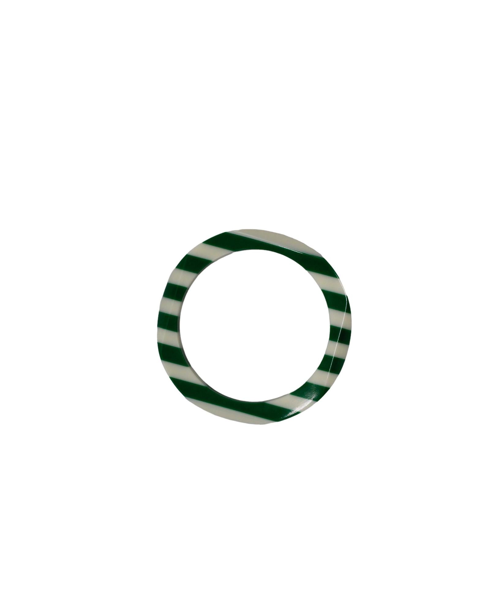 BRACELET RAYE VERT B