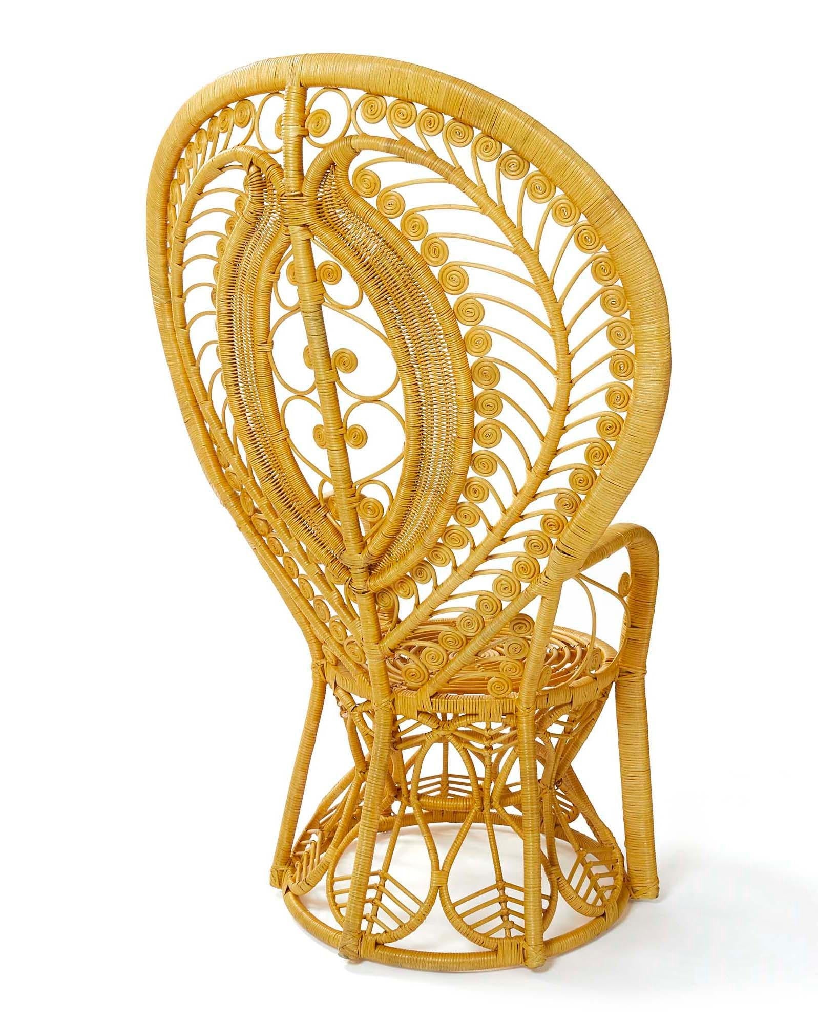 Fauteuil peacock adulte Bohème
