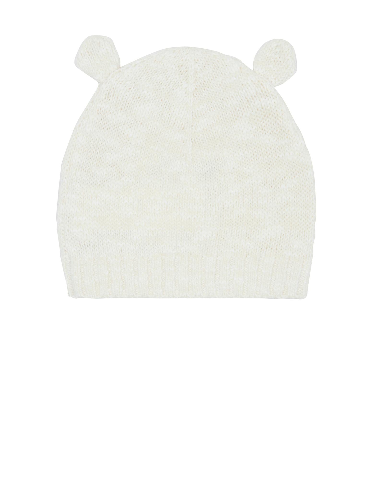 Bonnet Teddy beige Bébé en maille