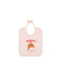 Bavoir - Rose Bébé coton biologique