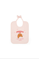Bib - Pink Baby biological cotton