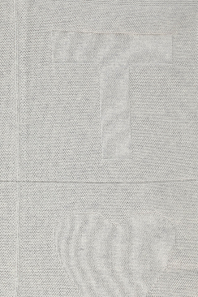 Couverture - patch grise Bébé maille - Image alternative