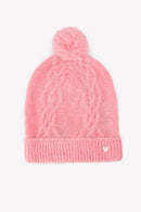 Bonnet - Pompon rose