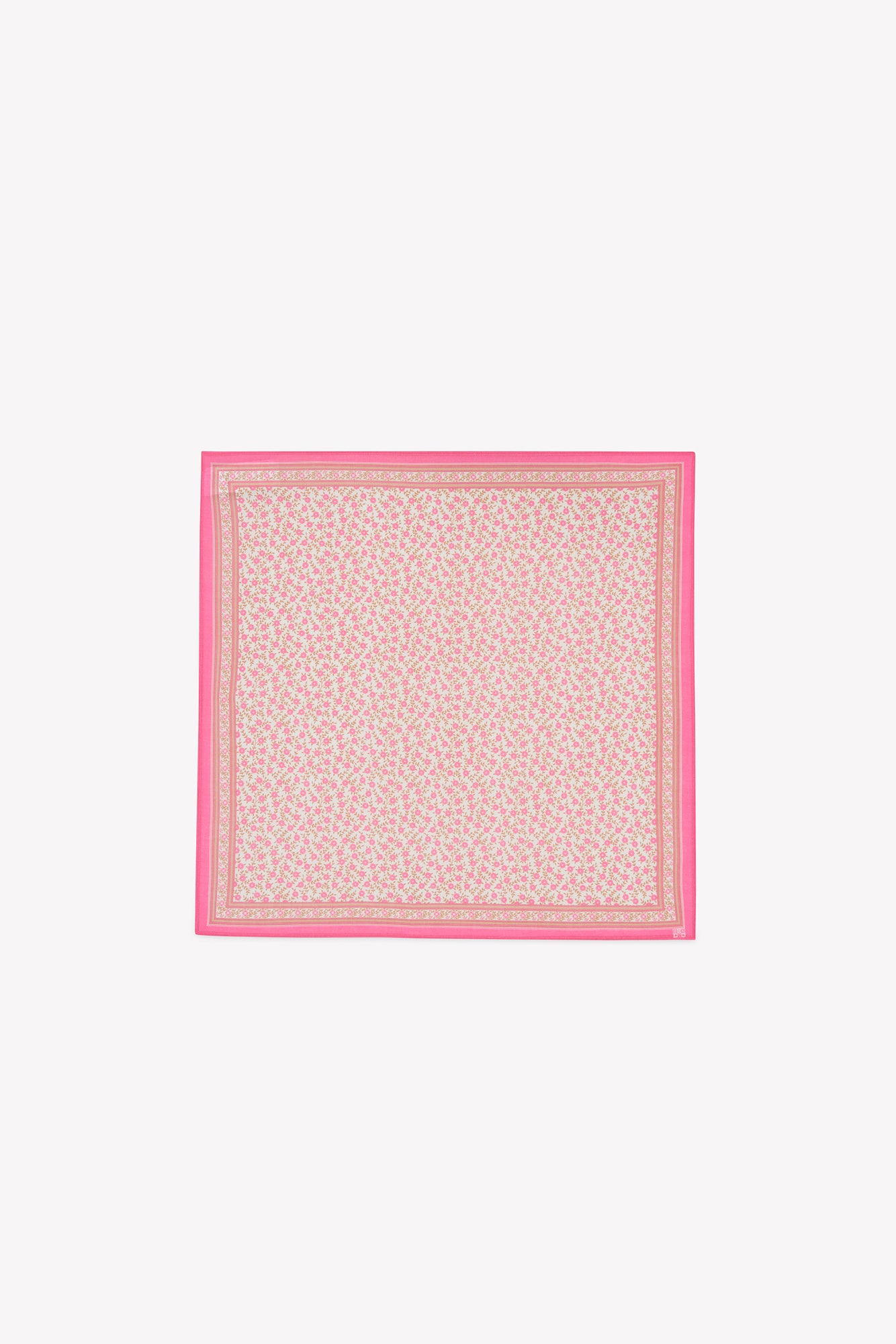 Foulard - Foulfleur Rose fleuri 50cm