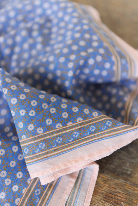 Foulard - Foulfleur Bleu 50cm - Image principale