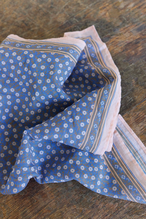 Foulard - Foulfleur Bleu 50cm - Image principale