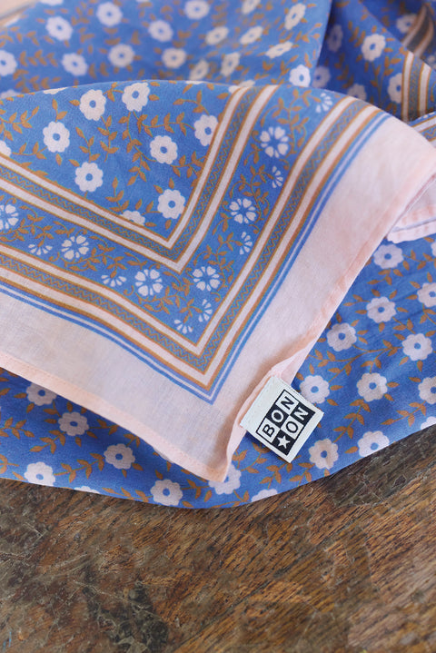 Foulard - Foulfleur Bleu 50cm - Image principale