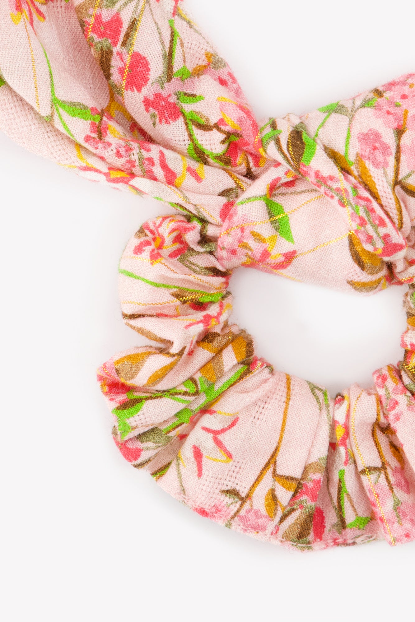 Chouchou - Fleuri rose