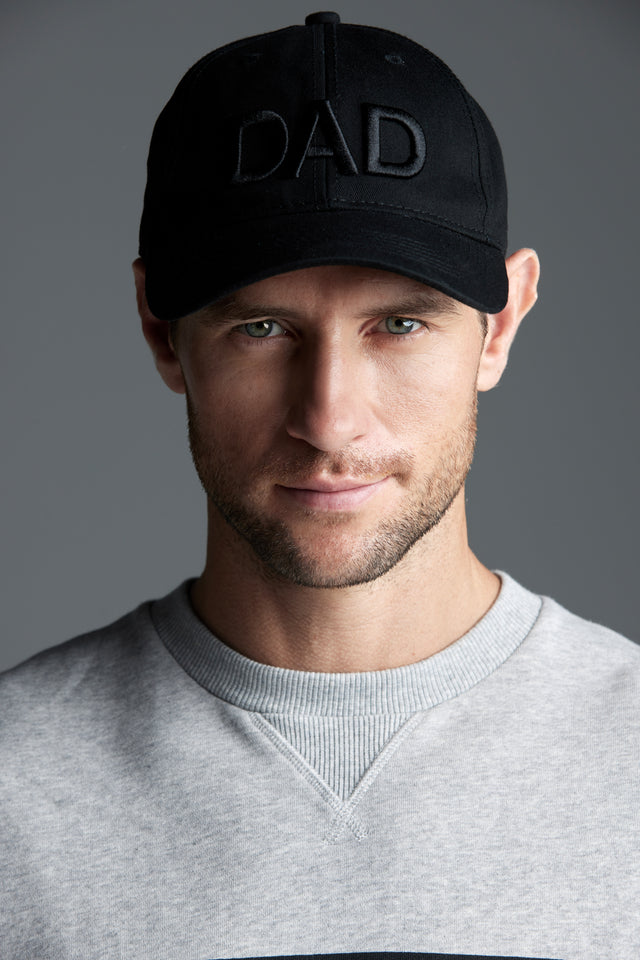 Casquette - Coach Dad noire BONTON + RON DORFF - Image principale