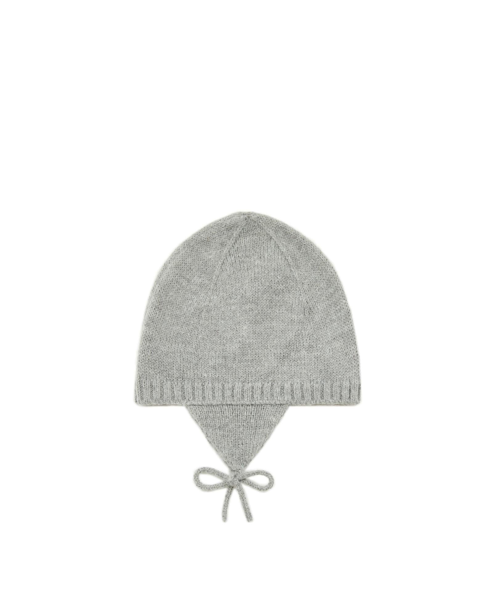 Bonnet Mulot gris en tricot