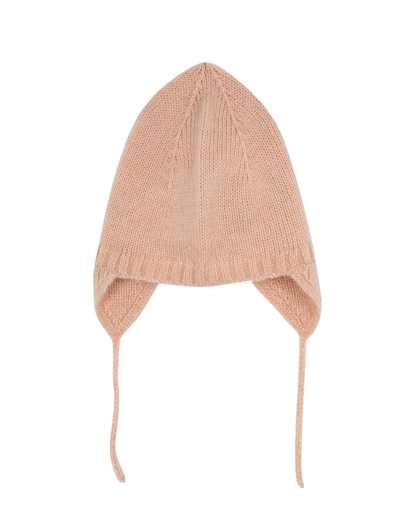 Bonnet - Mulot rose en tricot