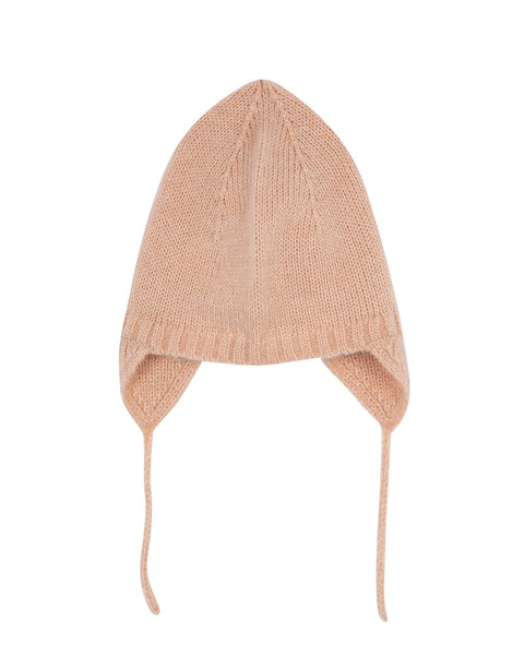 Bonnet - Mulot rose en tricot - Image principale