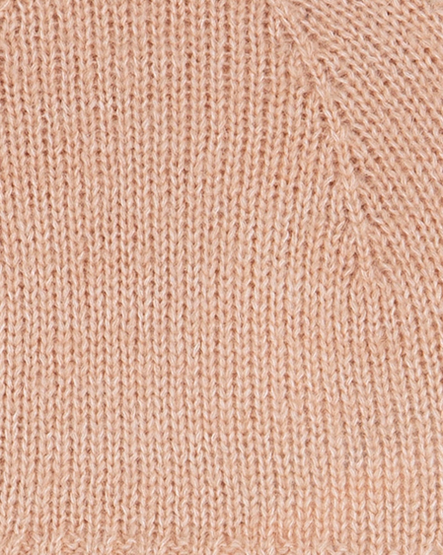 Beanie Mulot Pink knitted