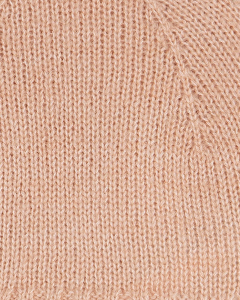 Bonnet - Mulot rose en tricot - Image principale