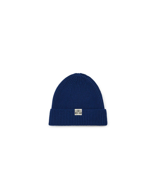 Beanie - Blue knitted - Image principale
