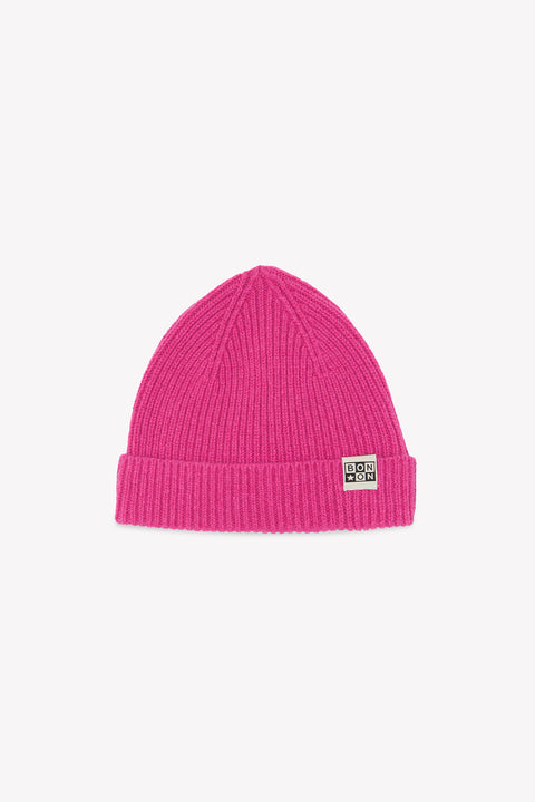 Bonnet - Rose en tricot - Image principale