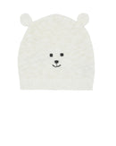 Bonnet - Teddy beige en maille jacquard