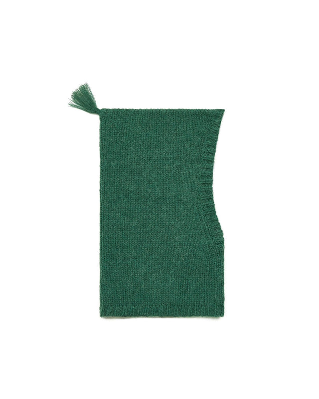 Cagoule - Mulot vert en maille - Image principale