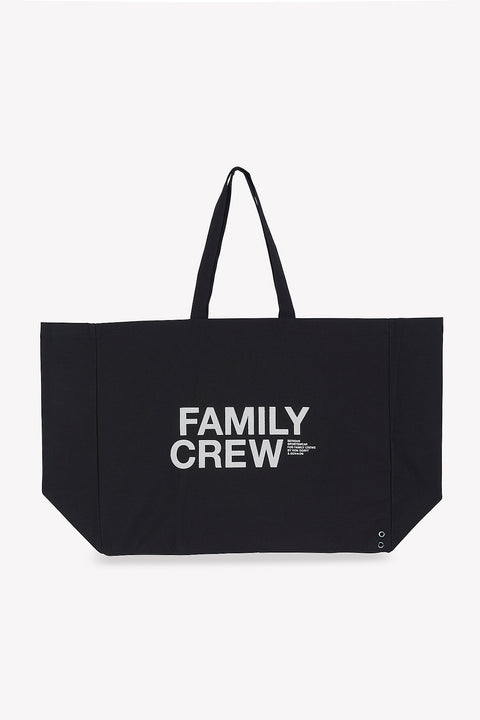 Large shopping bag - Jo Black Bonton cotton canvas + Ron Dorff - Image principale