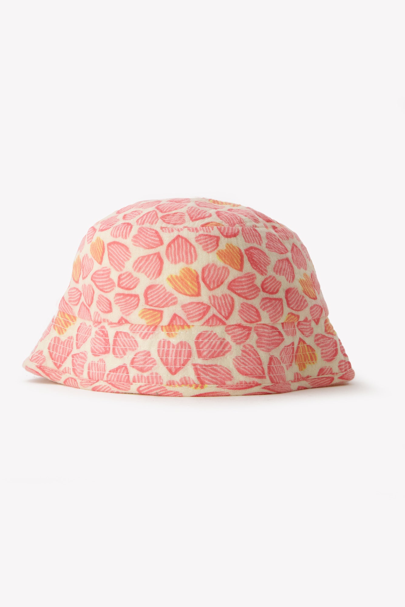 Bob - Ascot rose double gaze de coton