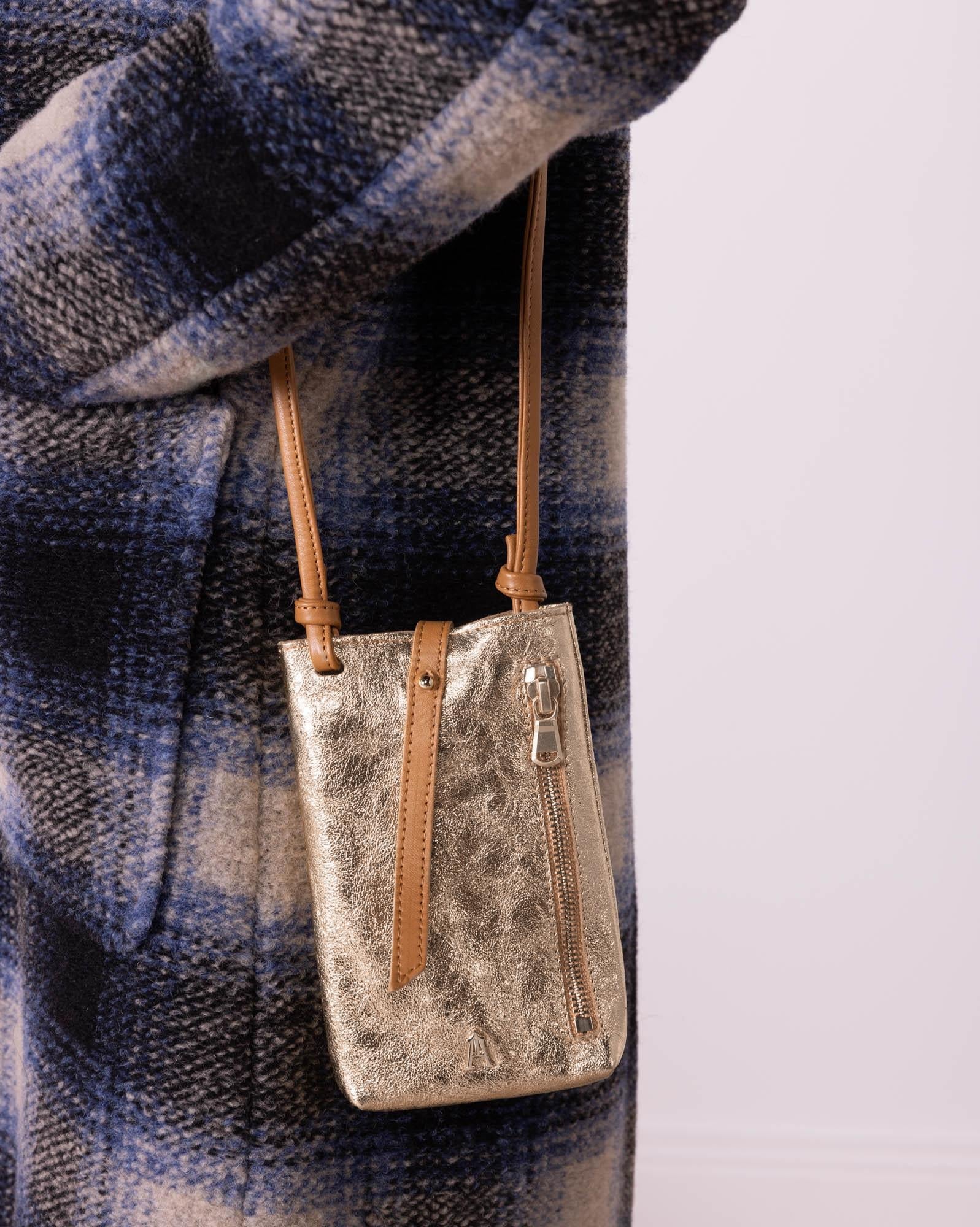 Pochette de téléphone Grigri Doré Femme BONTON x CRAIE STUDIO