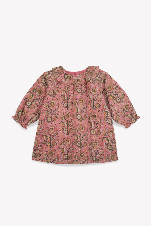 Dress - Of love Pink Baby Lurex cotton sail - Image principale