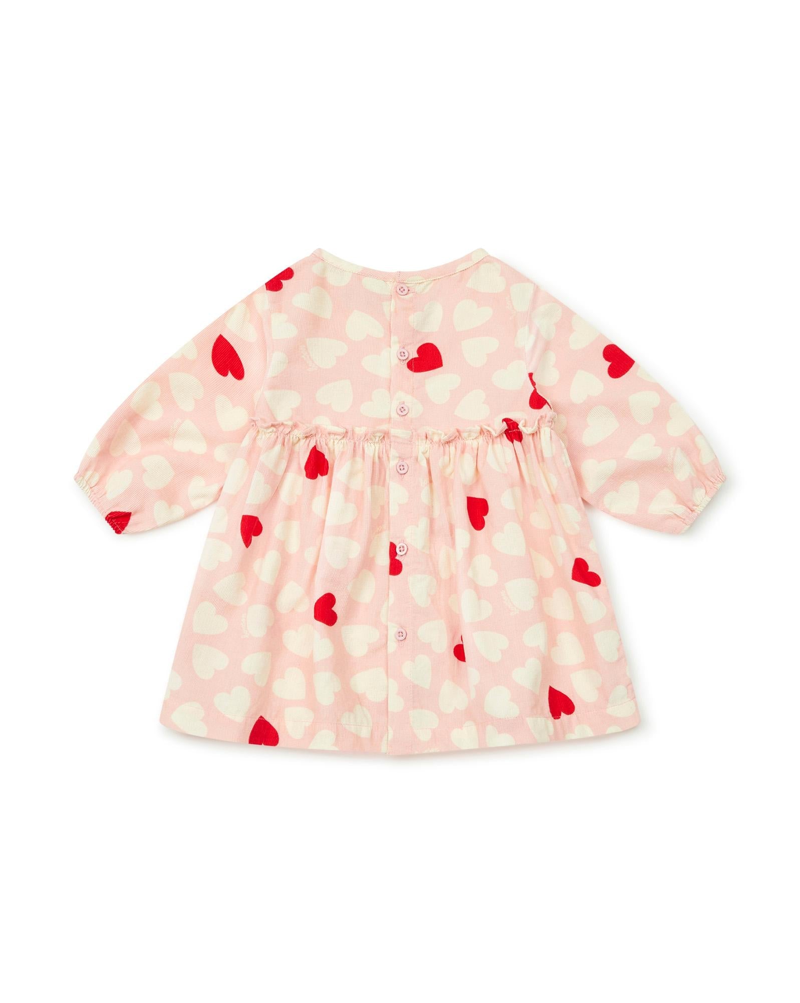 Robe Folie rose Bébé en 100% coton