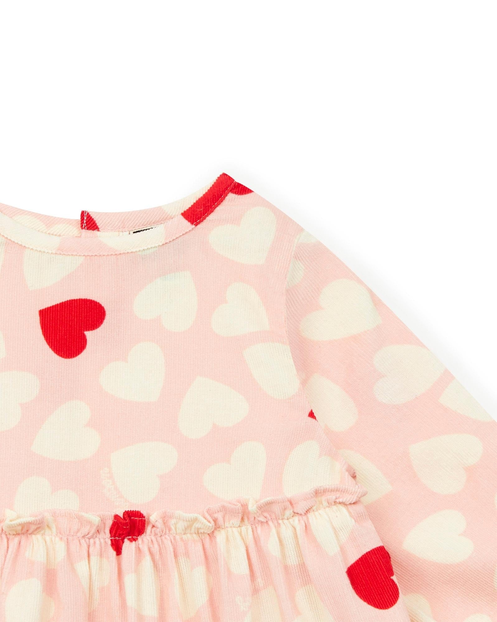 Robe Folie rose Bébé en 100% coton