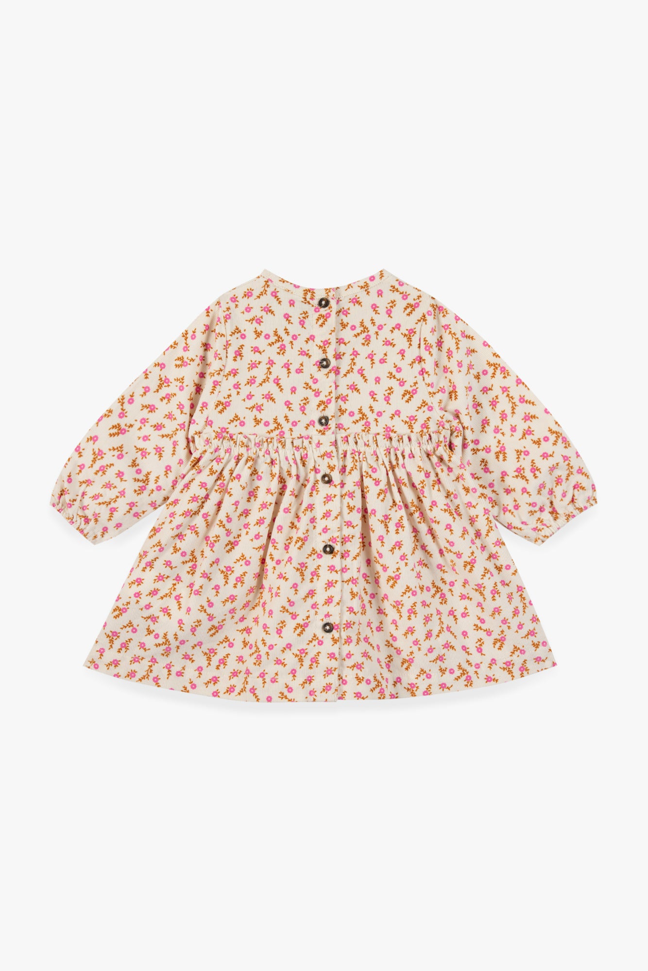 Robe - Dada rose imprimé foulfleur