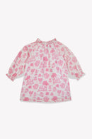 Dress - Dahli Pink Baby Cotton shaped IMPEBOOD JOUY