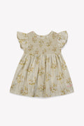 Dress - Ella Pink Baby cotton sail Print and lurex