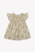 Robe - Ella rose Bébé voile coton imprimé et lurex