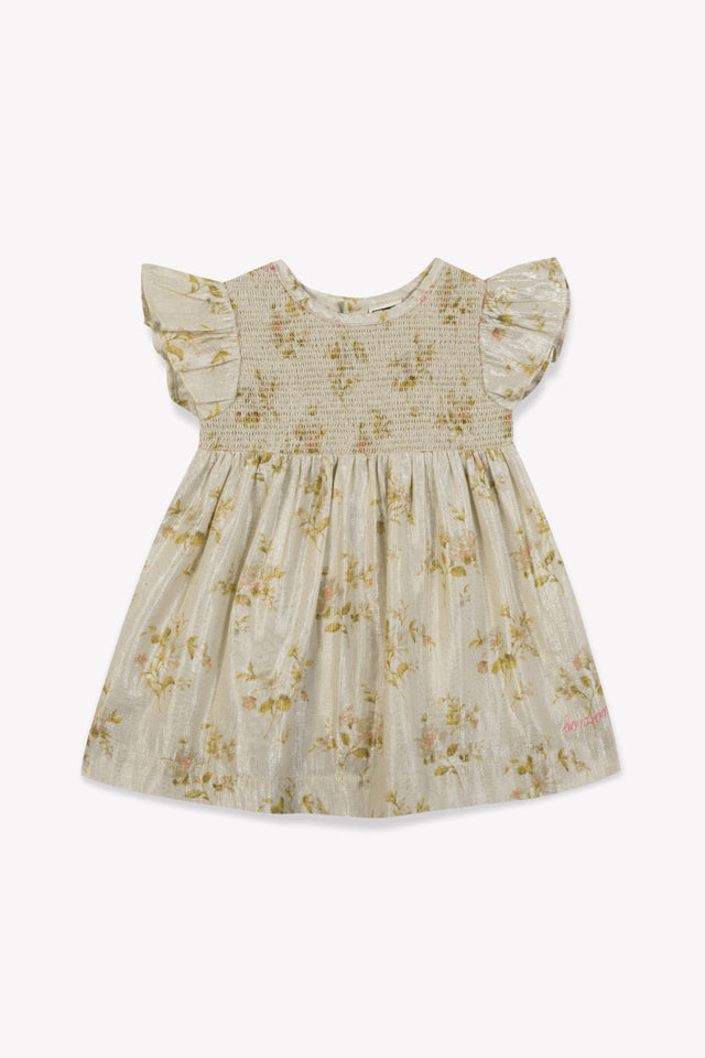 Robe - Ella rose Bébé voile coton imprimé et lurex - Image principale