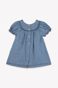 Dress - Emma Bleue Baby Cotton Chambray