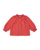 Blouse - Reine  bébé en double gaze de coton organique