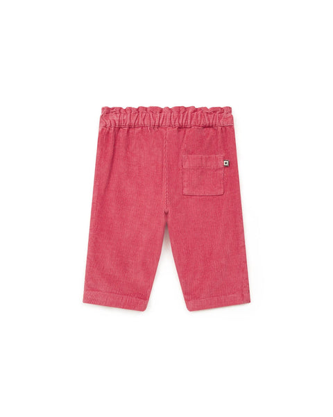 Pantalon - Gina rose bébé en velours - Image principale