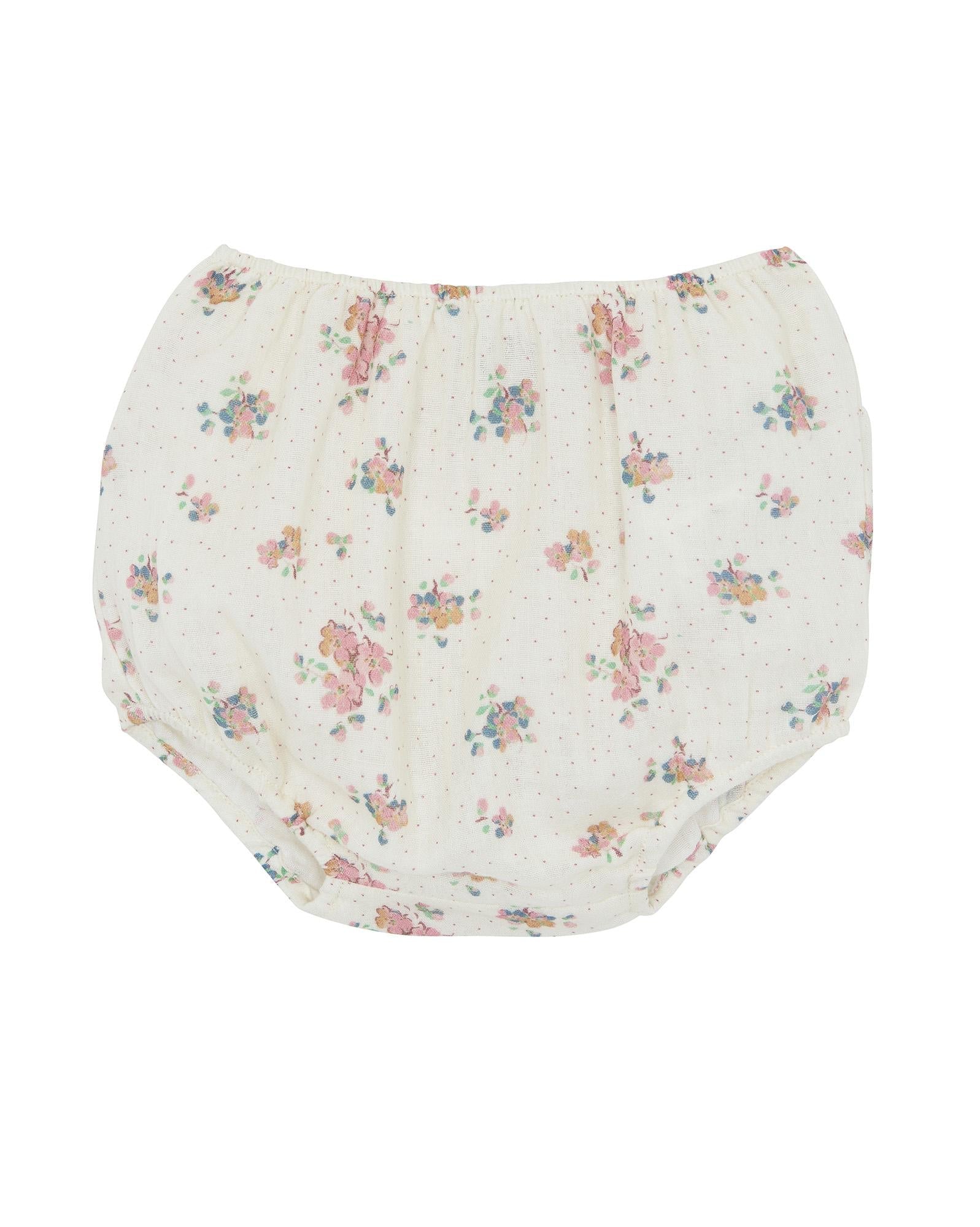 Bloomer Idole beige bébé en double gaze de coton