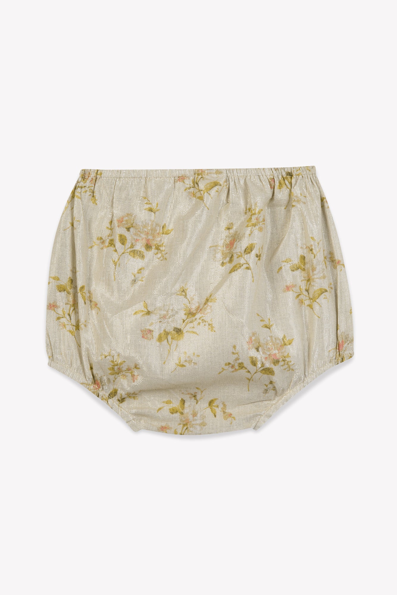 Bloomer - Idole rose Bébé coton lurex print rose