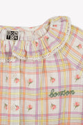 Jumpsuit - Cake Pink Baby cotton sail Print