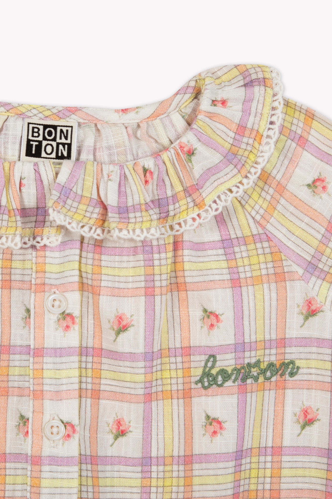 Jumpsuit - Cake Pink Baby cotton sail Print