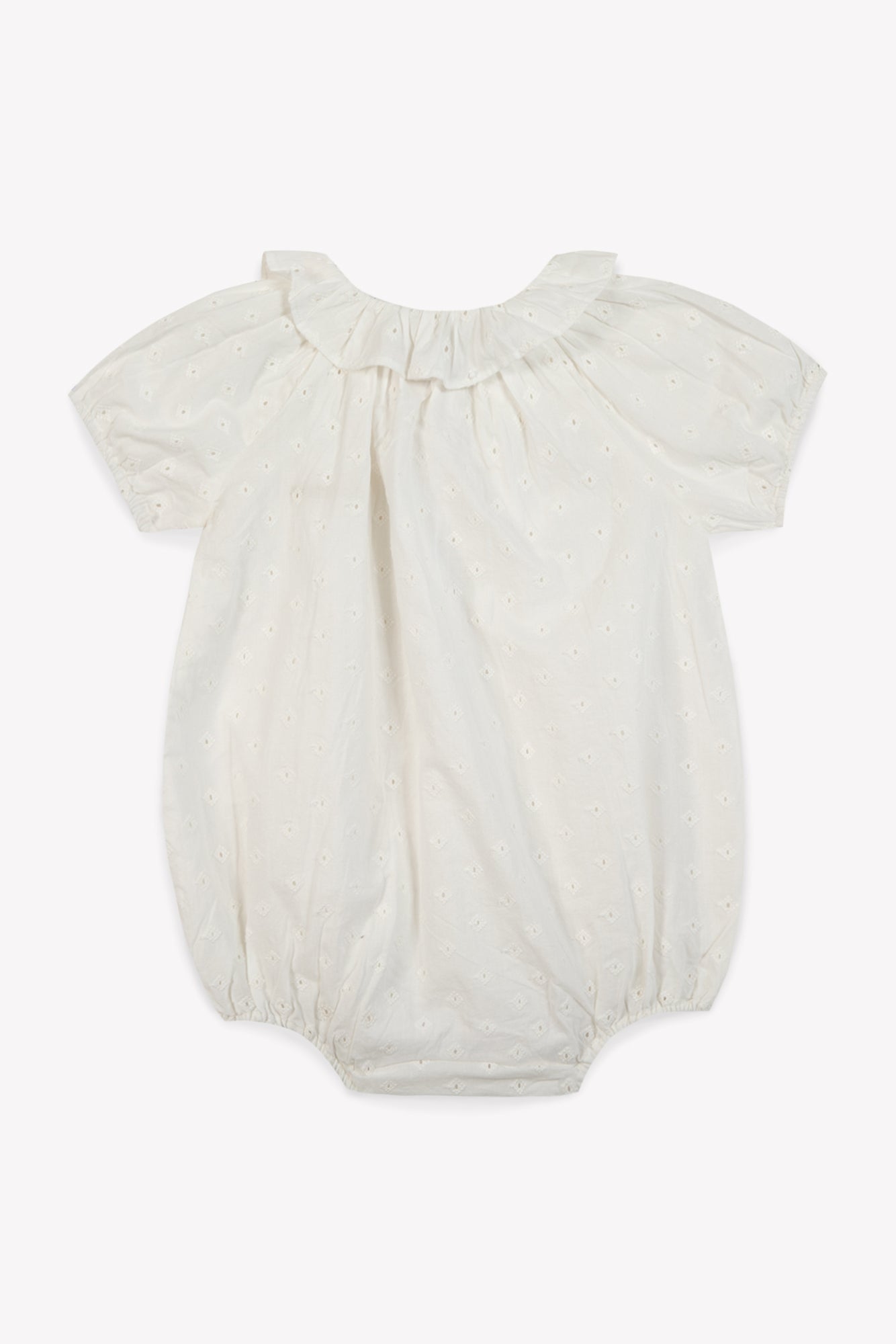 Jumpsuit - White cake Baby cotton sail