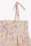 Jumpsuit - Calina Flowers Baby cotton sail