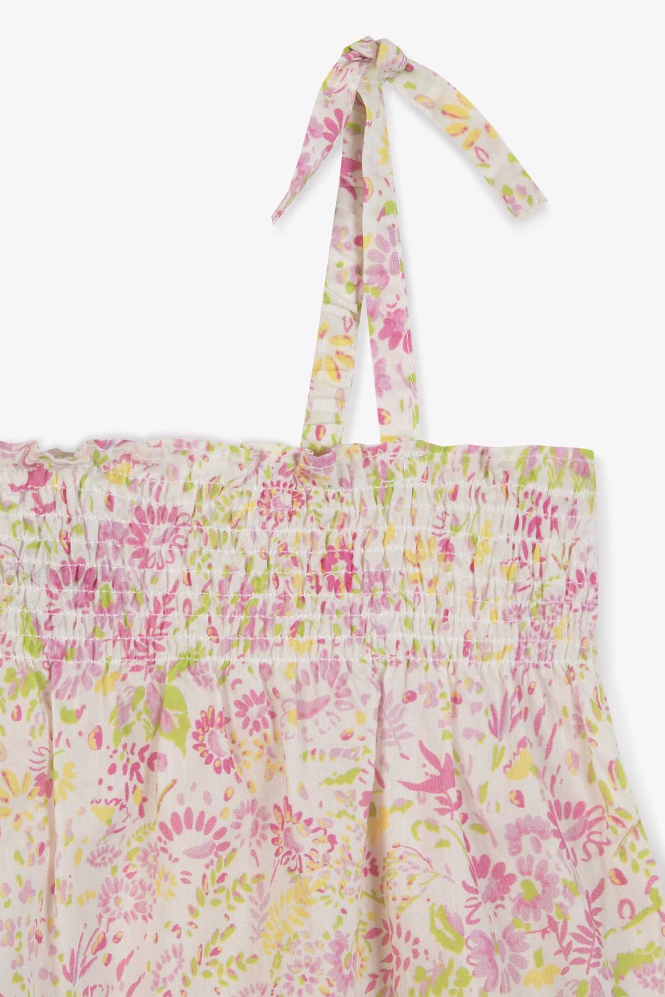 Jumpsuit - Calina Flowers Baby cotton sail