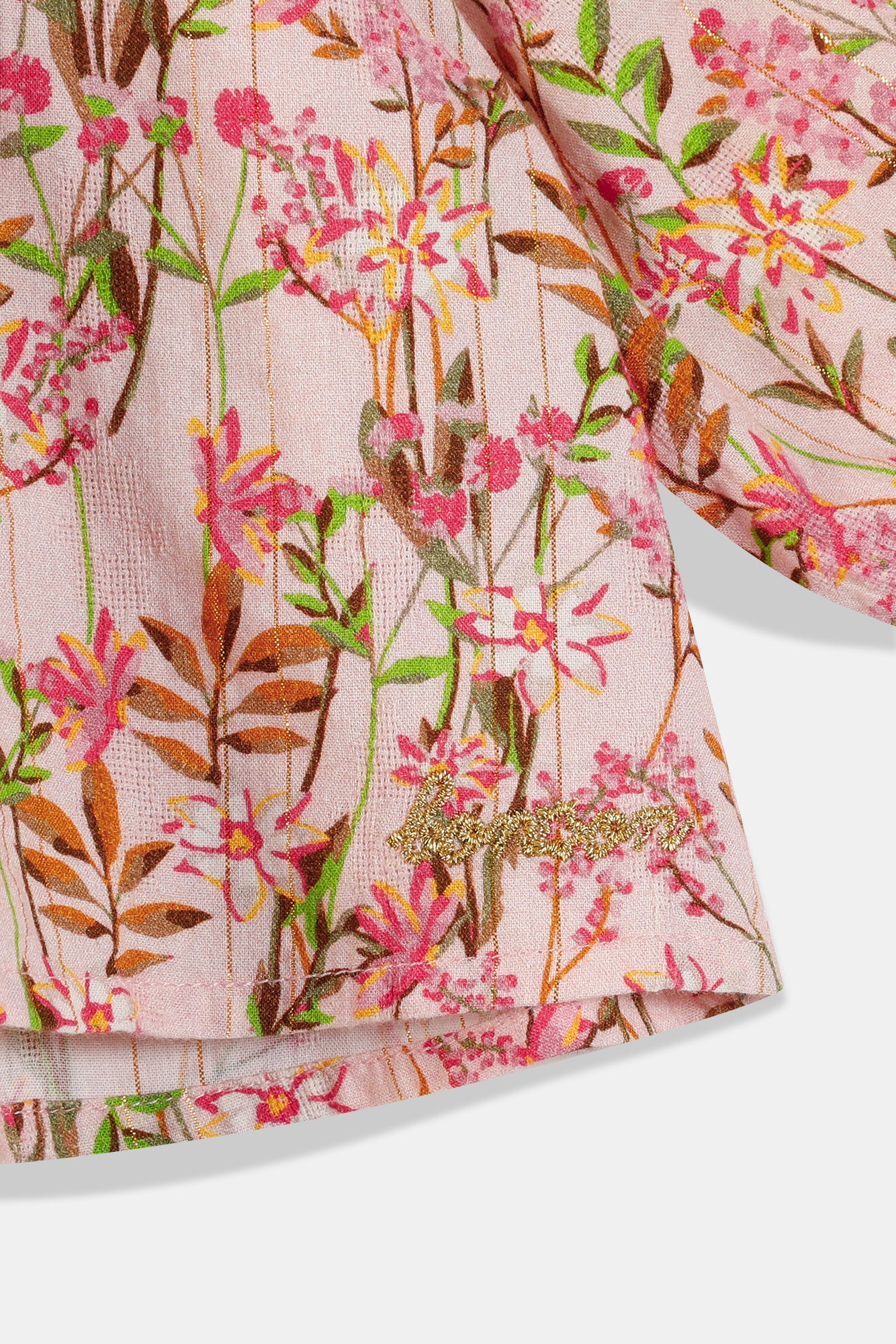 Blouse - Flower Edelweiss Pink clear