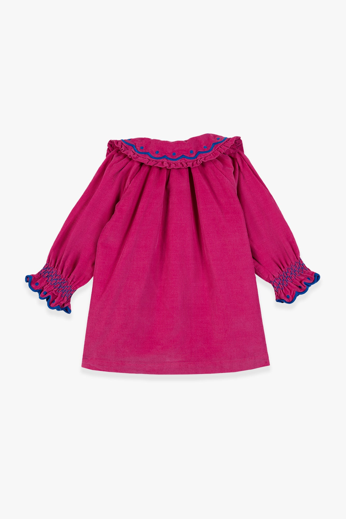 Robe - Heidi en velours rose