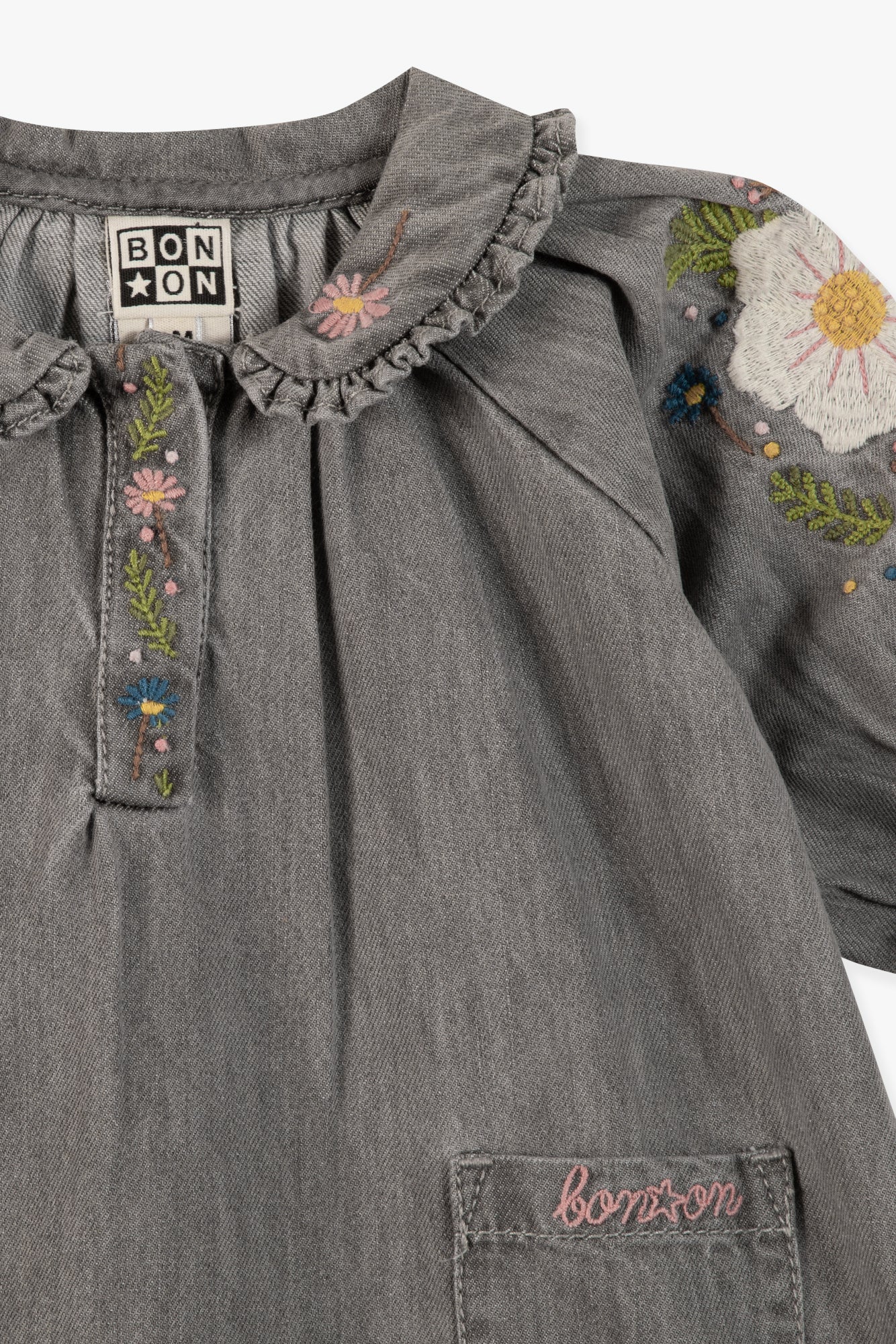 Robe - Deb chambray gris