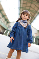 Dress - Chambray dragee Blue quilted