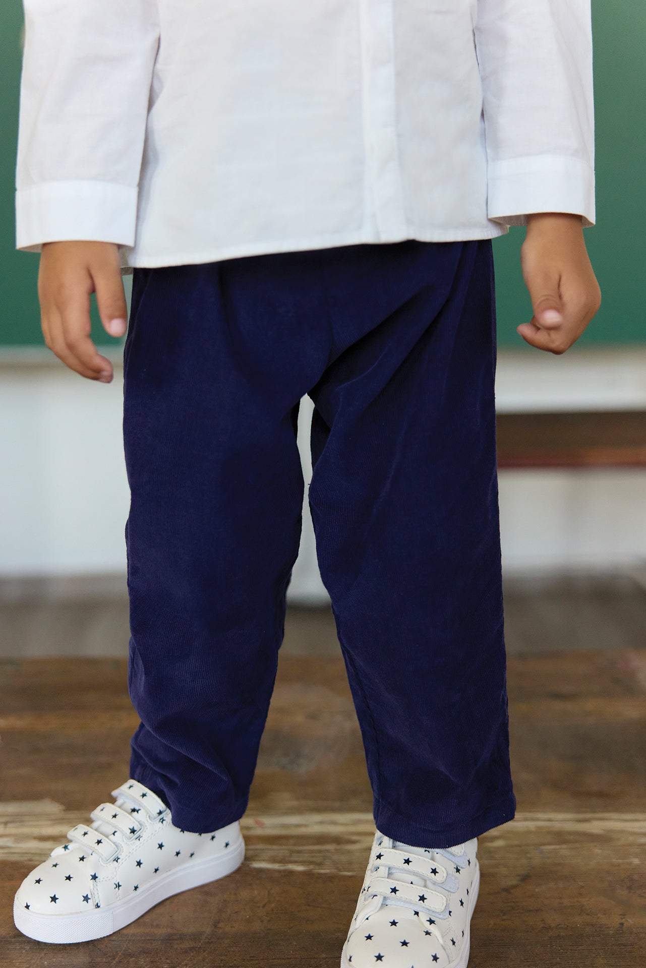 Trousers - Gino Navy Bonton
