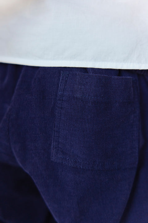 Trousers - Gino Navy Bonton - Image principale
