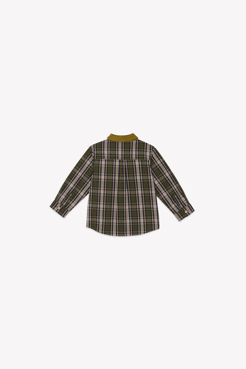 Chemise - Carreaux Kakis - Image principale